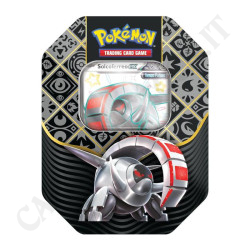 Acquista Pokémon Scarlatto e Violetto Destino di Paldea Solcoferreo Ex Ps 220 Tin Box - IT a soli 21,69 € su Capitanstock 