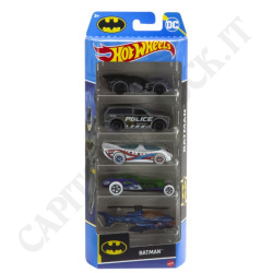 Mattel Hot Wheels Batman - 5 Pack Set