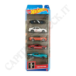 Mattel Hot Wheels Ford Mustang - 5 Pack Set