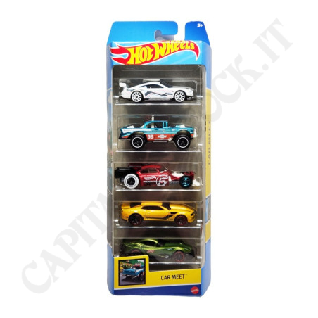 Buy Mattel Hot Wheels Car Meet - 5 Pack Set at only €9.90 on Capitanstock
