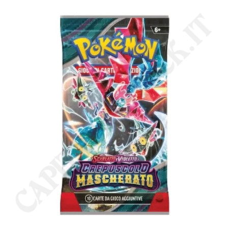 Acquista Pokémon Scarlatto e Violetto Crepuscolo Mascherato Bustina 10 Carte Aggiuntive (IT) a soli 4,50 € su Capitanstock 