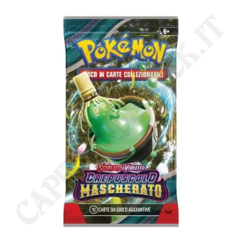 Acquista Pokémon Scarlatto e Violetto Crepuscolo Mascherato Bustina 10 Carte Aggiuntive (IT) a soli 5,19 € su Capitanstock 