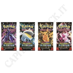 Buy Pokémon Scarlet and Violet Paldea's Destiny Pack of 10 Additional Cards (IT) at only €5.70 on Capitanstock