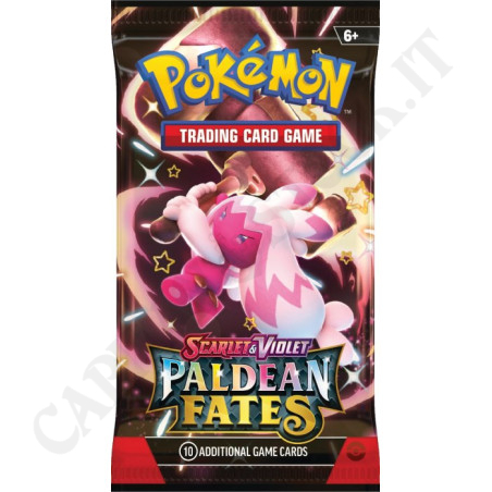 Buy Pokémon Scarlet and Violet Paldea's Destiny Pack of 10 Additional Cards (IT) at only €8.69 on Capitanstock