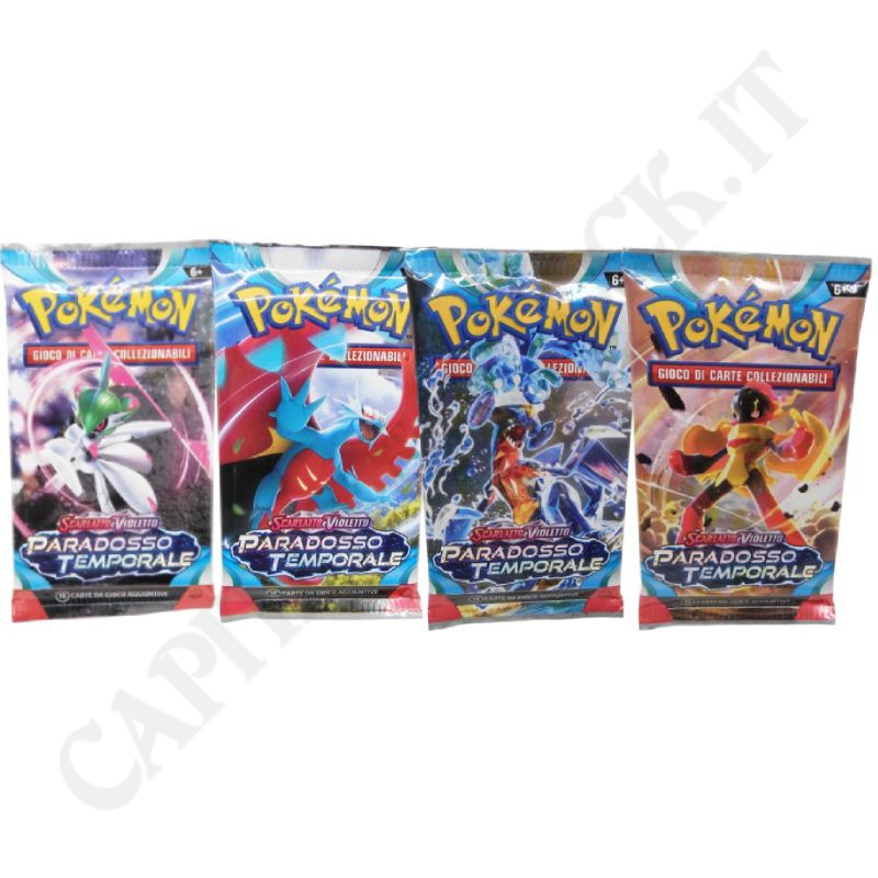 Pokémon Scarlet and Violet Time Paradox - Pack of 10 Additional Cards - IT