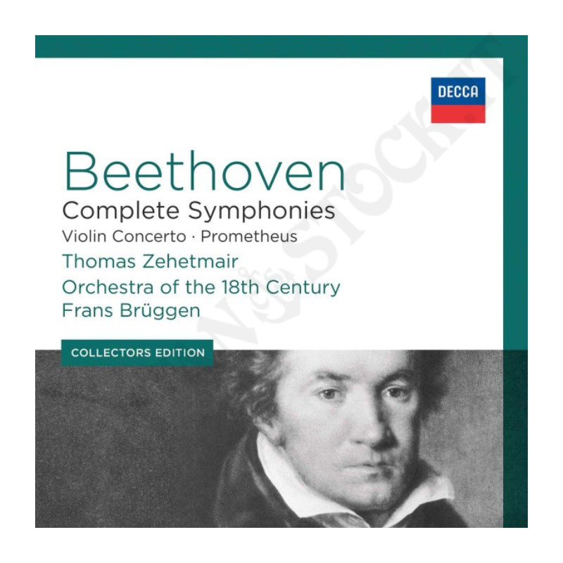 Beethoven Thomas Zehetmair Orchestra Of The 18th Century Frans Brüggen Complete Symphonies Violin Concerto Prometheus