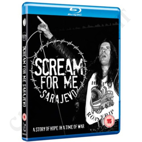 Acquista Bruce Dickinson Scream For Me Sarajevo A History of Hope in a Time of War Blu Ray a soli 7,69 € su Capitanstock 