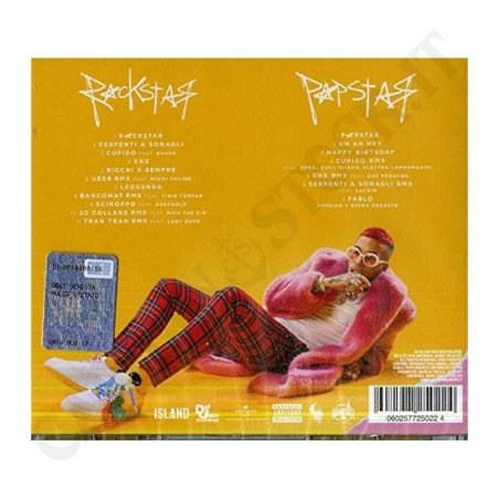 Buy Sfera Ebbasta Rockstar – Popstar Edition 2 CD 3D cover at only €19.90 on Capitanstock