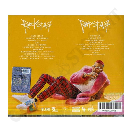 Acquista Sfera Ebbasta Rockstar – Popstar Edition 2 CD Copertina 3D a soli 19,90 € su Capitanstock 