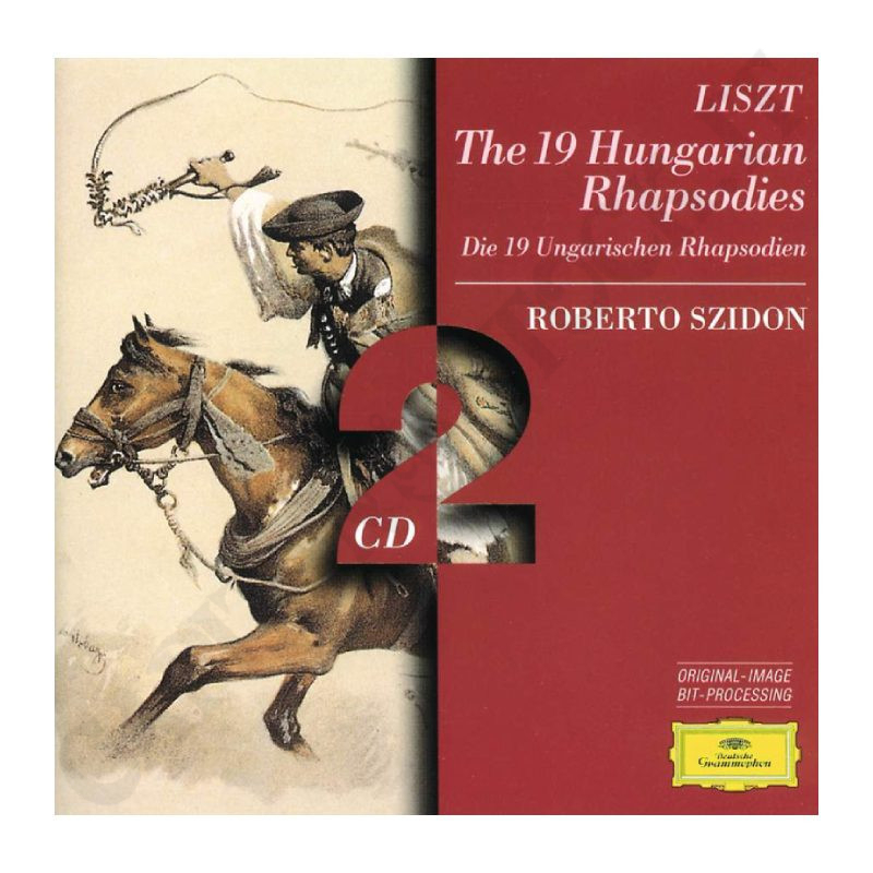 Liszt Roberto Szidon The 19 Hungarian Rhapsodies 2 CD