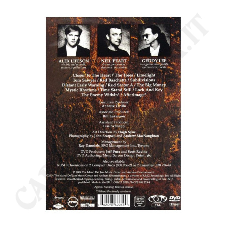 Acquista Rush Chronicles The DVD Collections a soli 14,90 € su Capitanstock 
