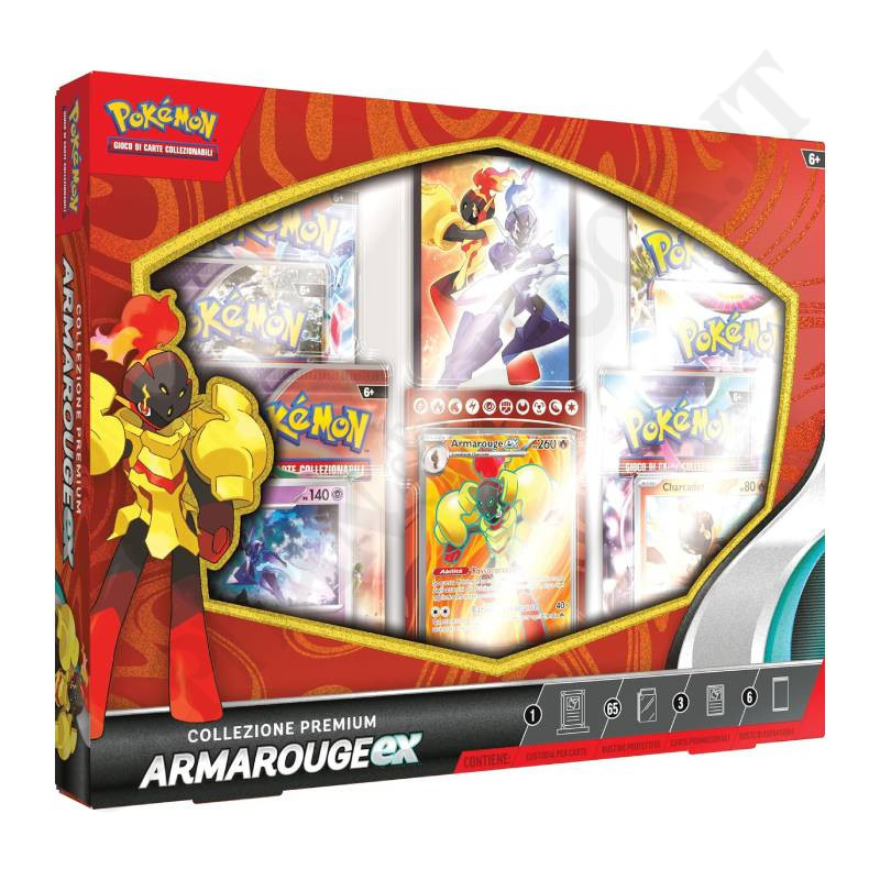 Pokémon Scatola Collezione Premium Armarouge-ex IT