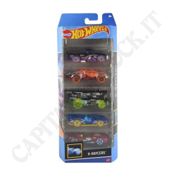 Acquista Mattel Hot Wheels X - Raycers 2 - 5 Pack Set a soli 9,90 € su Capitanstock 