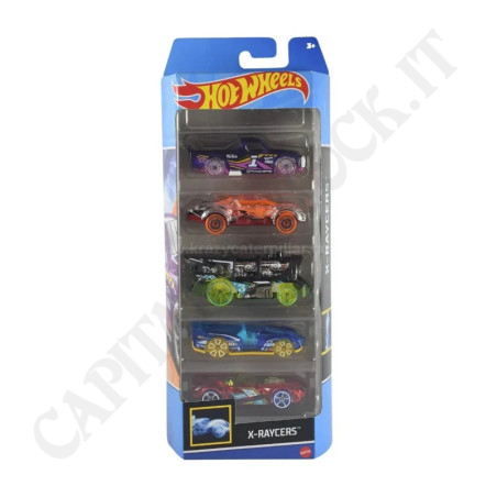 Buy Mattel Hot Wheels X - Raycers 2 5 Pack Set at only €9.90 on Capitanstock