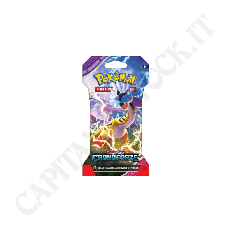 Buy Pokémon Scarlet and Violet Chronoforces Paper Sleeve (IT) at only €4.50 on Capitanstock Buy Pokémon Scarlet and Violet Chronoforces Paper Sleeve (IT) at only €4.50 on Capitanstock