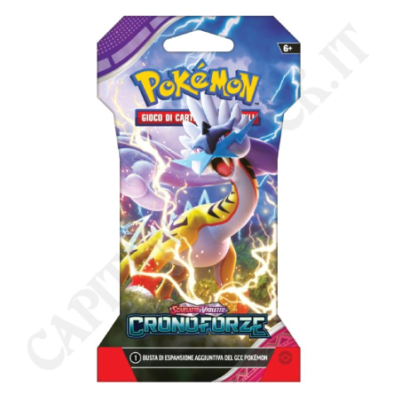 Buy Pokémon Scarlet and Violet Chronoforces Paper Sleeve (IT) at only €4.50 on Capitanstock Buy Pokémon Scarlet and Violet Chronoforces Paper Sleeve (IT) at only €4.50 on Capitanstock