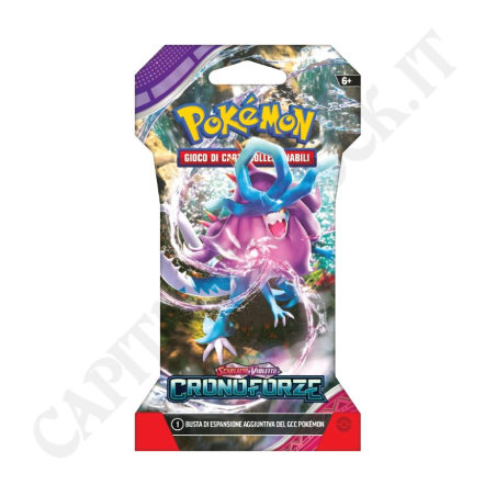 Acquista Pokémon Scarlatto e Violetto Cronoforze Busta Paper Sleeve (IT) a soli 4,50 € su Capitanstock 