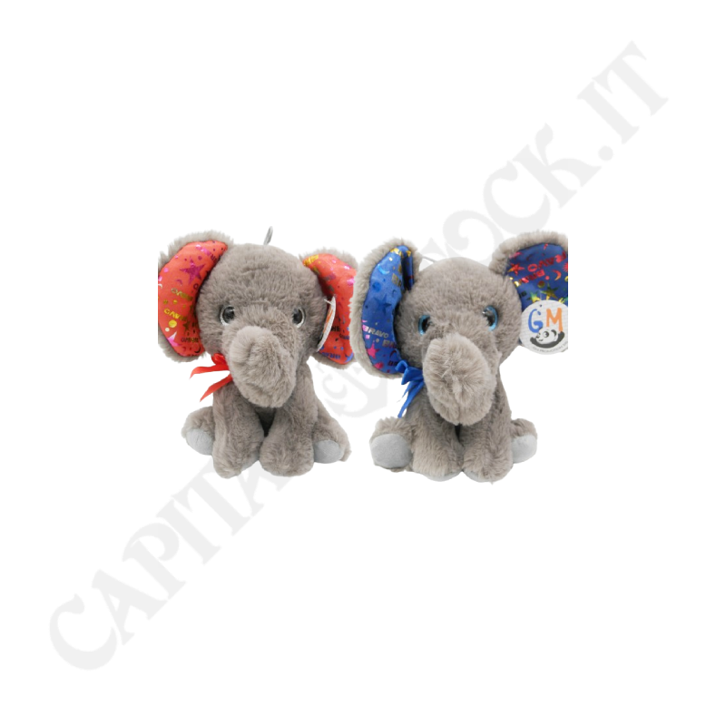 GM Promotion Elephant Peluche 20 cm GM Promotion Elephant Peluche 20 cm