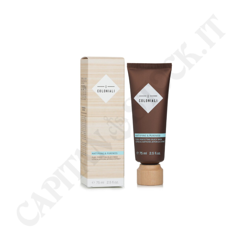 I Coloniali Maschera Nera Anti-Imperfezioni Pure Perfecting Black Mask Mattifyng & Pureness 75ml