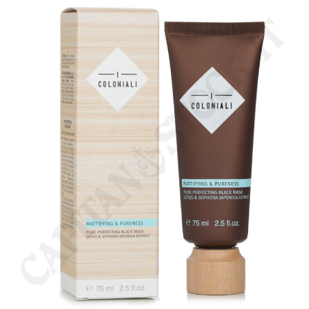 Acquista I Coloniali Maschera Nera Anti-Imperfezioni Pure Perfecting Black Mask Mattifyng & Pureness 75ml a soli 8,70 € su Capitanstock 