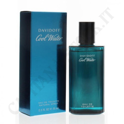Davidoff Cool Water Eau de Toilette Uomo Natural Spray Vaporisateur 75 ml