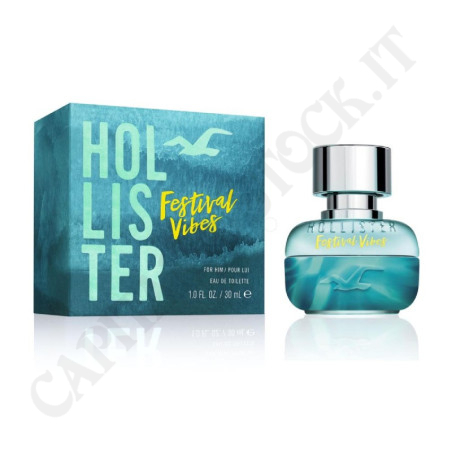 Acquista Hollister Festival Vibes Eau de Toilette Uomo 30ml a soli 15,10 € su Capitanstock 