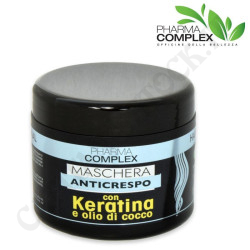 Buy Pharma Complex Anti-Frizz Hair Mask With Keratin and Coconut Oil 500ml at only €5.49 on Capitanstock