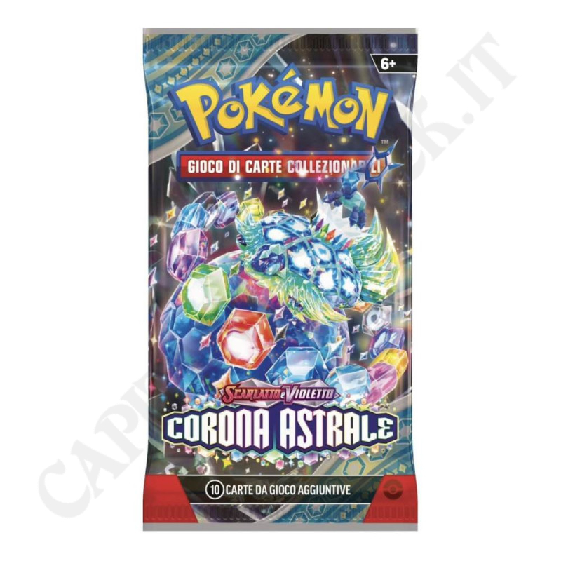Acquista Pokémon Scarlatto e Violetto Corona Astrale Bustina 10 Carte Aggiuntive - IT a soli 4,99 € su Capitanstock 