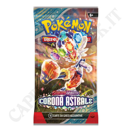 Buy Pokémon Scarlet and Violet Astral Crown Pack of 10 Additional Cards - IT at only €4.99 on Capitanstock