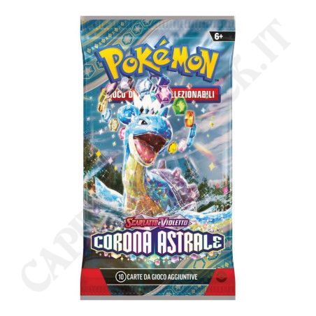 Acquista Pokémon Scarlatto e Violetto Corona Astrale Bustina 10 Carte Aggiuntive - IT a soli 4,99 € su Capitanstock 