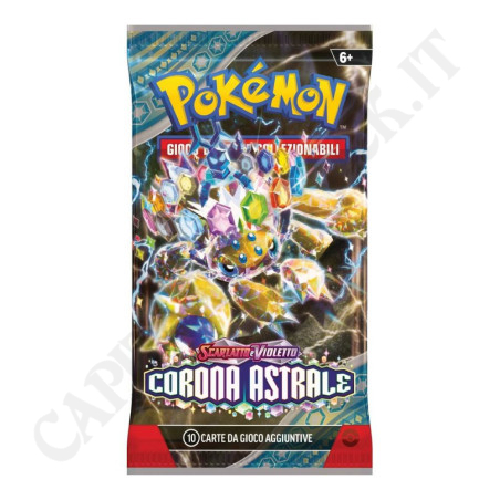Acquista Pokémon Scarlatto e Violetto Corona Astrale Bustina 10 Carte Aggiuntive - IT a soli 4,99 € su Capitanstock 