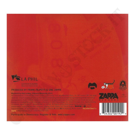 Acquista Frank Zappa - Los Angeles Philharmonic Orchestra- 200 Motels - Digipack 2 CD a soli 52,90 € su Capitanstock 