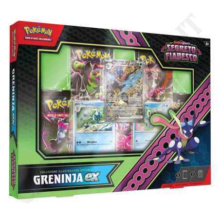 Acquista Pokémon Scarlatto e Violetto Segreto Fiabesco Greninja Ex Collezione Illustrazione Speciale - IT a soli 31,90 € su Capitanstock 