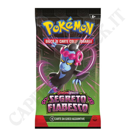 Acquista Pokémon Scarlatto e Violetto Segreto Fiabesco Bustina 10 Carte Aggiuntive - IT a soli 5,70 € su Capitanstock 