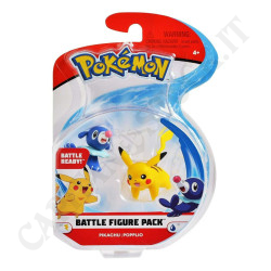 Acquista Pokémon Battle Figure Pack - Confezione Personaggi da Battaglia - Pikachu Vs Popplio a soli 9,50 € su Capitanstock 