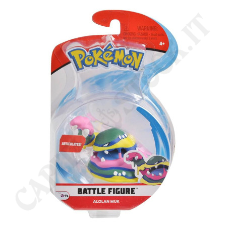 Acquista Pokémon Battle Figure - Personaggi da Battaglia - Alolan Muk a soli 10,90 € su Capitanstock 