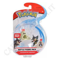Acquista Pokémon Battle Figure Pack - Personaggi da Battaglia - Alolan Rattata Vs Sandygast a soli 9,90 € su Capitanstock 