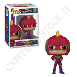Marvel Studios Ms. Marvel - Kamala Khan - Bobble Head Vinyl Figure - Collectible
