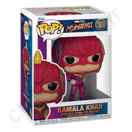 Acquista Marvel Studios Ms. Marvel - Kamala Khan - Figura con Testa Oscillante in Vinile - da Collezione a soli 8,99 € su Capitanstock 
