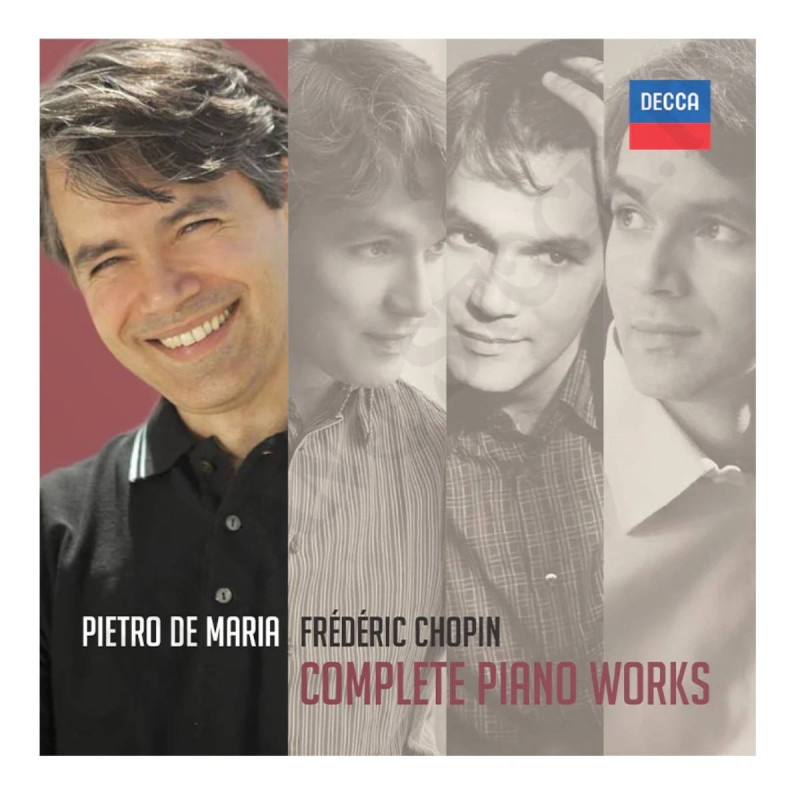 Decca - Pietro De Maria Frédéric Chopin Complete Piano Works Cofanetto 13 CD
