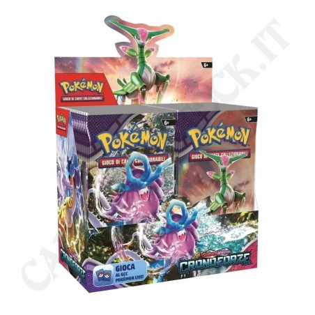 Acquista Pokémon Scarlatto e Violetto Cronoforze Box Completo 36 Bustine (IT) a soli 159,00 € su Capitanstock 