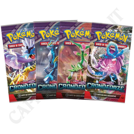 Acquista Pokémon Scarlatto e Violetto Cronoforze Artset Completo - IT a soli 21,90 € su Capitanstock 