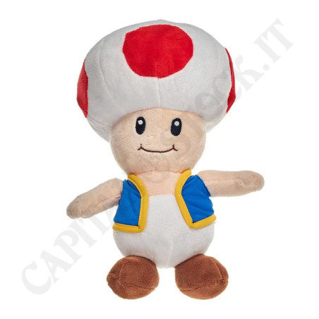 Acquista Nintendo Super Mario Toad Personaggio 32 cm a soli 19,99 € su Capitanstock 