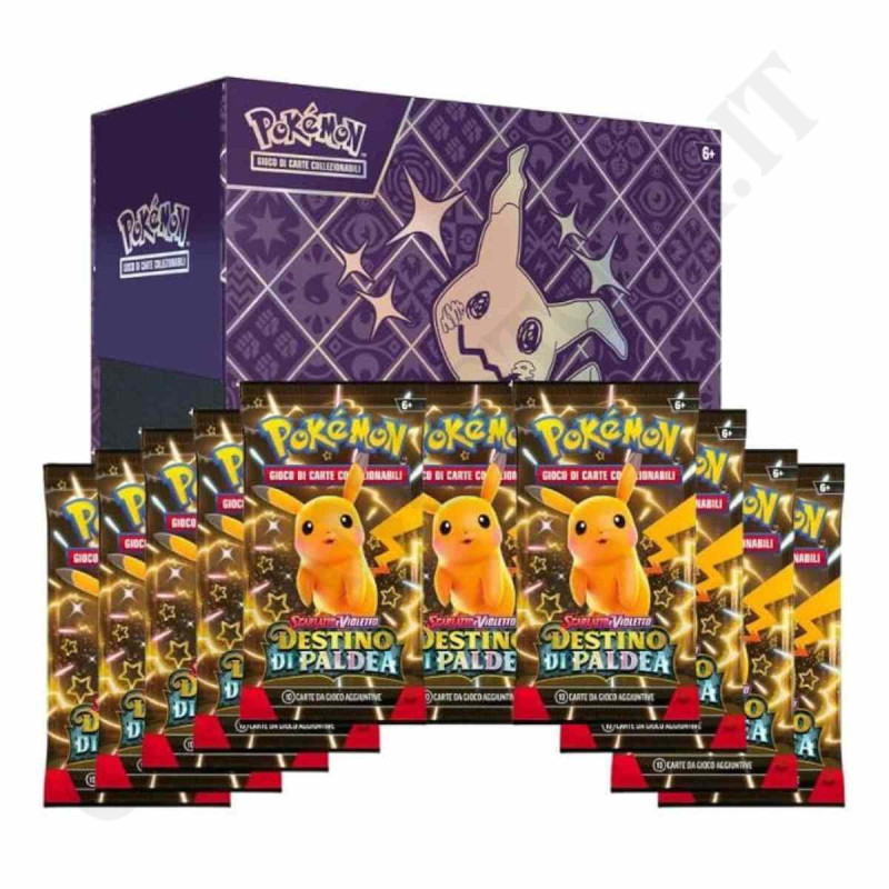 Pokémon Scarlatto e Violetto 4.5 Destino Di Paldea Set Allenatore Fuoriclasse IT