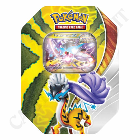 Buy Pokémon Paradoxical Fates Thunderfury-ex Past Time PS 240 Tin Box IT Small Imperfections at only €24.69 on Capitanstock