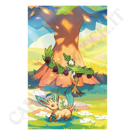 Buy Pokémon Mini Tin Paldea Brilliant Arboliva Leafeon Collectible IT at only €12.99 on Capitanstock