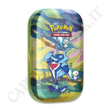 Pokémon Mini Tin Shining Paldea  Pachirisu and Palafin Collectible