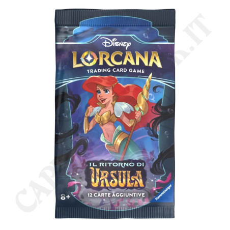 Acquista Disney Lorcana Il Ritorno di Ursula Booster Pack da 12 Carte IT a soli 5,69 € su Capitanstock 