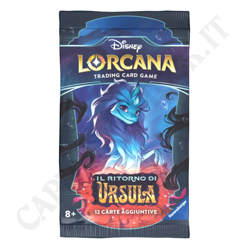 Acquista Disney Lorcana Il Ritorno di Ursula Booster Pack da 12 Carte IT a soli 5,69 € su Capitanstock 