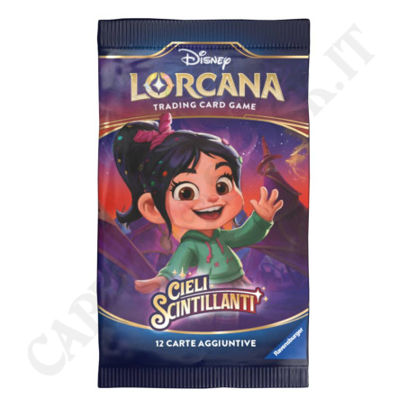 Buy Disney Lorcana - Shimmering Skies - 12 Card Booster Pack IT at only €4.99 on Capitanstock Buy Disney Lorcana - Shimmering Skies - 12 Card Booster Pack IT at only €4.99 on Capitanstock